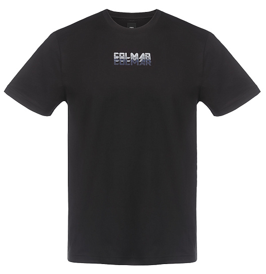 Футболка мужская Colmar Sustainable Iconic Black - Фото 1 большая
