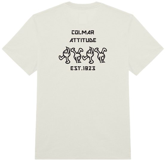 Футболка мужская Colmar Sustainable Iconic Graphic Purity - Фото 6 большая