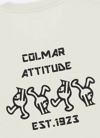 Футболка мужская Colmar Sustainable Iconic Graphic Purity - Фото 7 большая