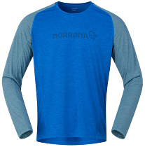 Лонгслив мужской Norrona Fjora Equaliser Lightweight LS Skydiver