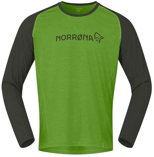 Лонгслив мужской Norrona Fjora Equaliser Lightweight LS Norrona Green - Фото 1 большая