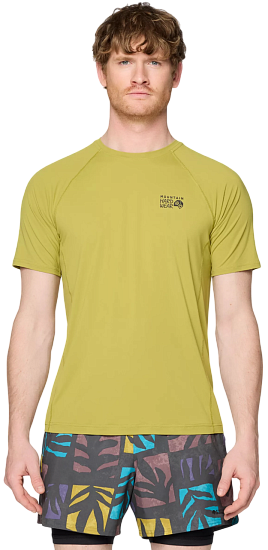 Футболка мужская Mountain Hardwear Crater Lake Оливковый - Фото 1 большая