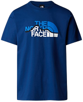 Футболка мужская The North Face Mountain Line Estate Blue