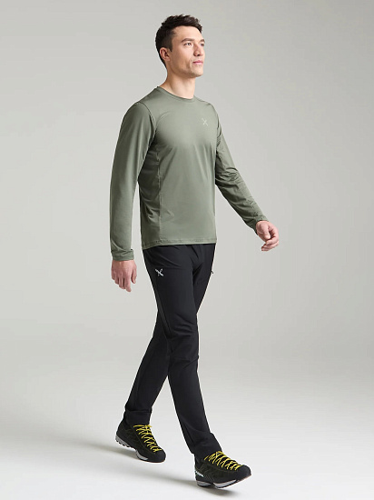 Лонгслив мужской Montura Fresh Light Maglia Verde Salvia - Фото 8 большая