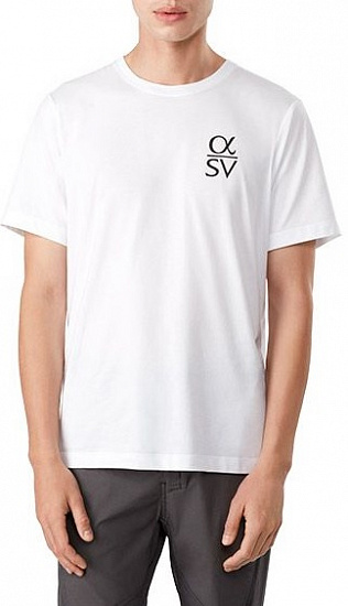 Футболка мужская Arcteryx Alpha SV SS White - Фото 3 большая
