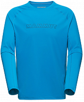 Лонгслив мужской Mammut Selun FL Logo/Glacier Blue