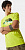 Футболка мужская The North Face Mountain Line Ss Sulphur Spring Green - Фото 3 малая