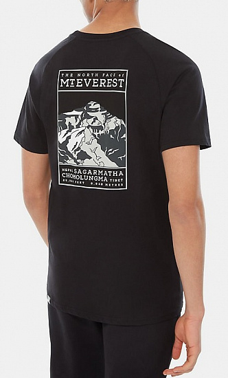 Футболка мужская The North Face SS TNF Black/TNF Black - Фото 4 большая