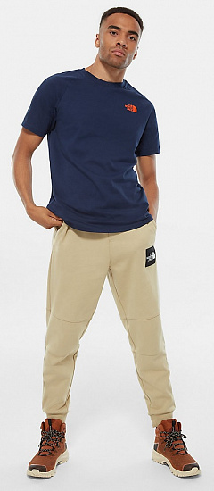 Футболка мужская The North Face S/S Montague Blue - Фото 5 большая