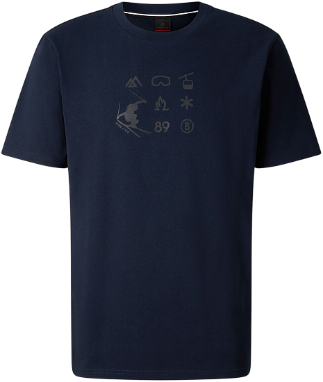 Футболка мужская Bogner Fire+Ice Mick3 Navy - Фото 1 большая