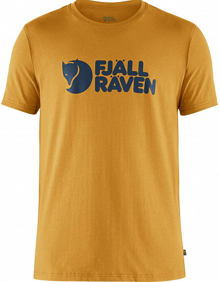 Футболка мужская Fjallraven Fjallraven Logo Ochre - Фото 1 большая