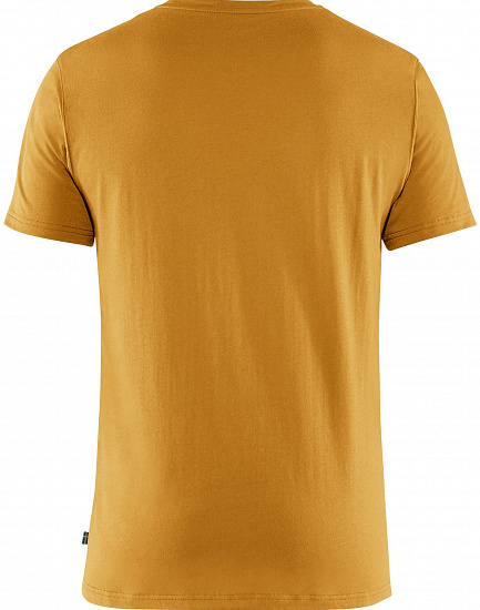 Футболка мужская Fjallraven Fjallraven Logo Ochre - Фото 2 большая