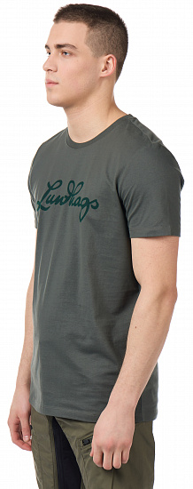 Футболка мужская Lundhags Ms Tee Dk Agave - Фото 2 большая