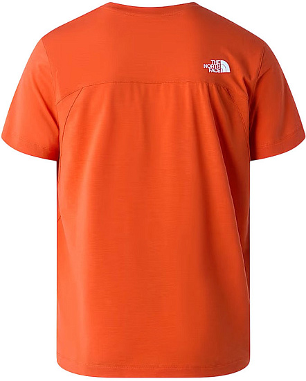 Футболка мужская The North Face Lightning Alpine Lava Red - Фото 2 большая