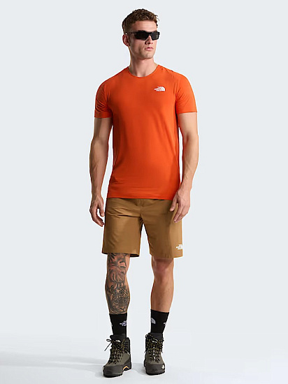 Футболка мужская The North Face Lightning Alpine Lava Red - Фото 8 большая