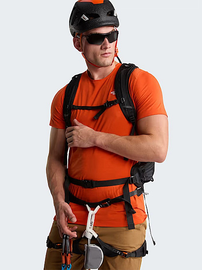 Футболка мужская The North Face Lightning Alpine Lava Red - Фото 9 большая