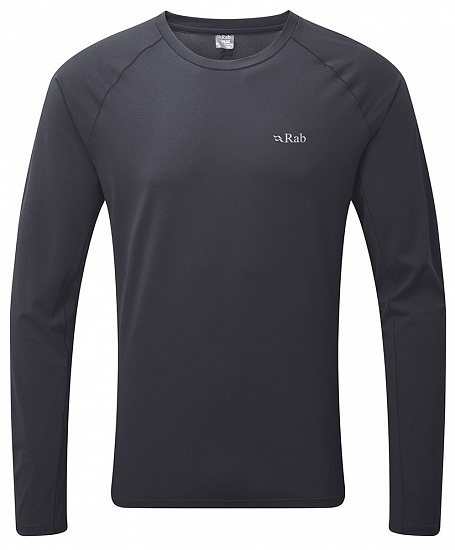 Футболка мужская Rab Force LS Steel - Фото 1 большая
