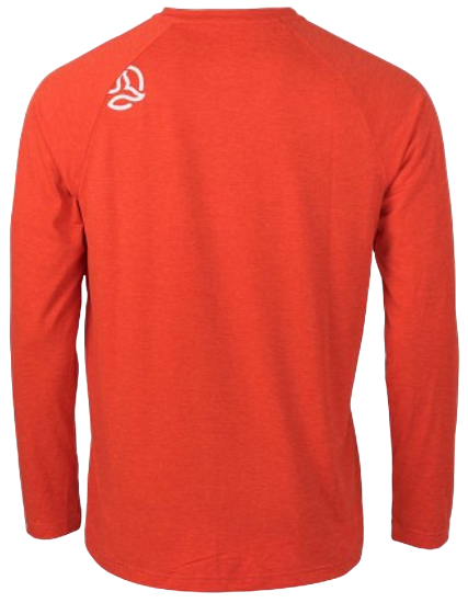 Лонгслив мужской Ternua Krodi Orange - Фото 2 большая