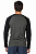 Футболка мужская Scott 20 Casual Raglan Slub Dark Grey/Black - Фото 5 малая