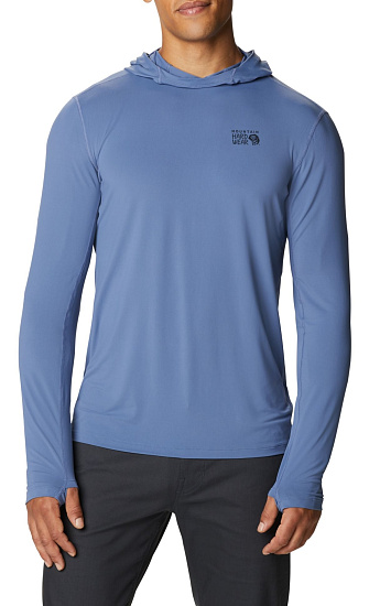 Лонгслив мужской Mountain Hardwear Crater Lake Northern Blue - Фото 1 большая