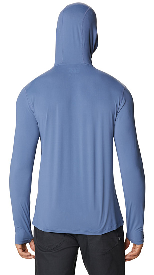 Лонгслив мужской Mountain Hardwear Crater Lake Northern Blue - Фото 2 большая
