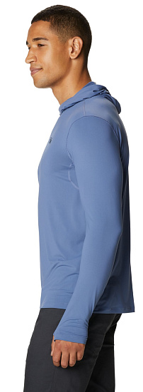 Лонгслив мужской Mountain Hardwear Crater Lake Northern Blue - Фото 3 большая