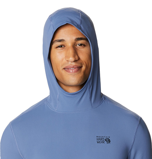 Лонгслив мужской Mountain Hardwear Crater Lake Northern Blue - Фото 4 большая