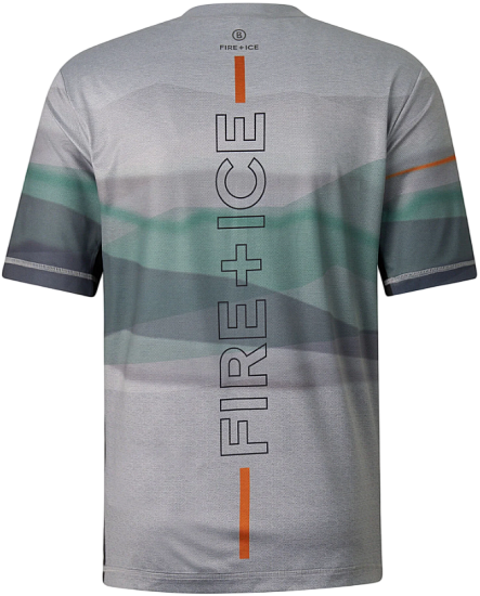 Футболка мужская Bogner Fire+Ice Balduin2 Liquid Silver - Фото 2 большая