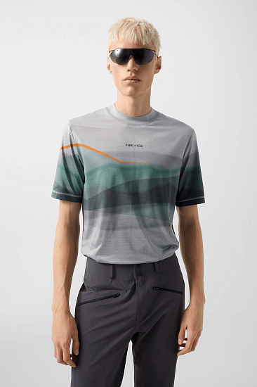 Футболка мужская Bogner Fire+Ice Balduin2 Liquid Silver - Фото 3 большая