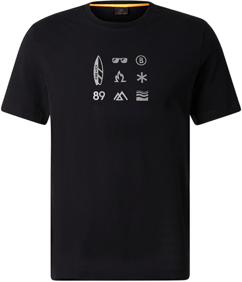 Футболка мужская Bogner Fire+Ice Matteo Black - Фото 1 большая