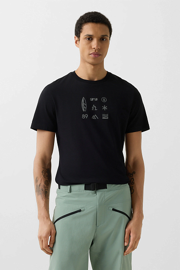 Футболка мужская Bogner Fire+Ice Matteo Black - Фото 3 большая