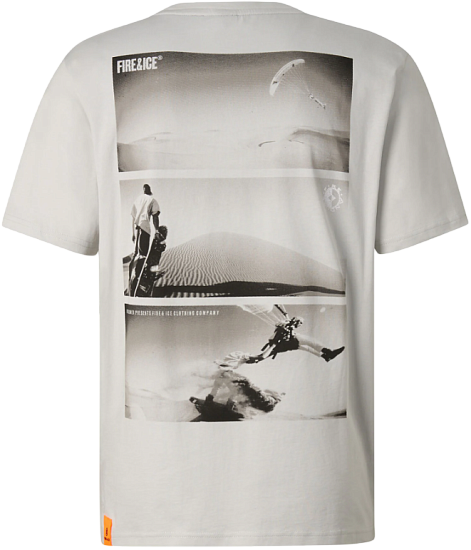 Футболка мужская Bogner Fire+Ice Mick3 Dawn Grey - Фото 2 большая