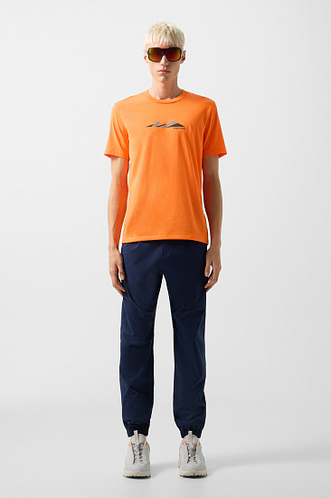 Футболка мужская Bogner Fire+Ice Paco Vibrant Orange - Фото 7 большая