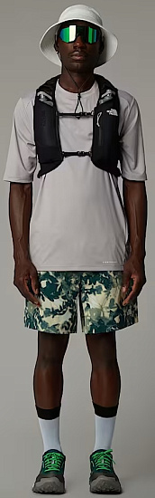Футболка мужская The North Face Shadow Ss Moonstone Grey - Фото 4 большая