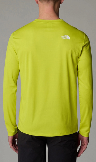 Лонгслив мужской The North Face Shadow Ls Sulphur Spring Green - Фото 3 большая