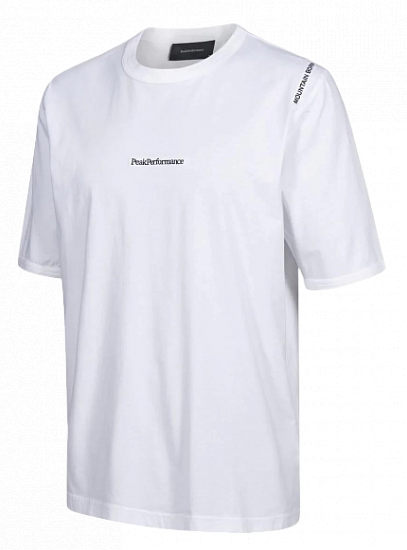Футболка мужская Peak Performance Stowaway White - Фото 2 большая