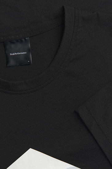 Футболка мужская Peak Performance Explore Big P Black - Фото 6 большая
