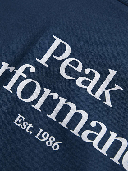 Футболка мужская Peak Performance Original Blue Steel - Фото 2 большая