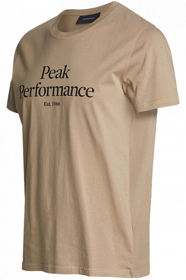Футболка мужская Peak Performance Original True Beige - Фото 2 большая