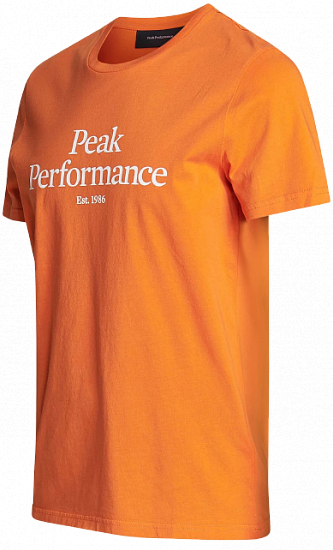 Футболка мужская Peak Performance Original Orange Flare - Фото 5 большая