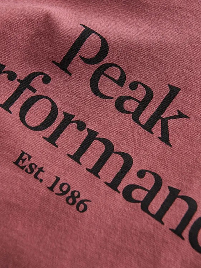 Футболка мужская Peak Performance Original Rose Brown - Фото 2 большая
