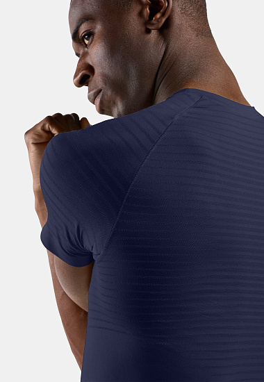 Футболка мужская Odlo Performance X-Light Bl Top Crew Neck SS Eclipse - Фото 4 большая