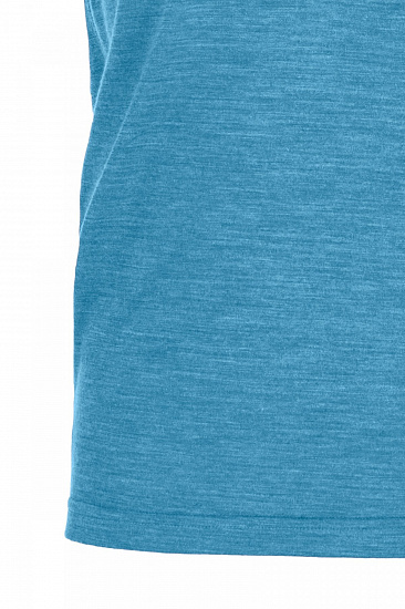 Футболка мужская Ortovox 120 Cool Tec Puzzle T-Shirt Blue Sea Blend - Фото 4 большая