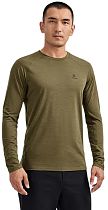 Лонгслив мужской Kailas H1 Crew Neck Wool Functional Cinnabar Yellow Brown