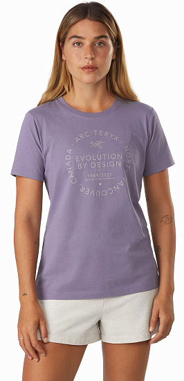 Футболка женская Arcteryx Return To SS Dark Mirai - Фото 2 большая