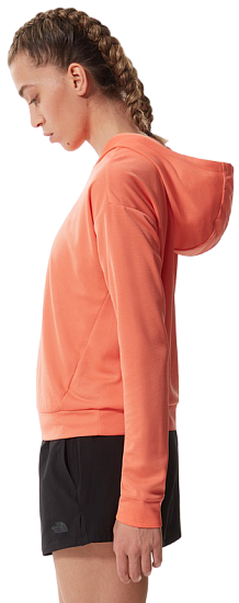 Куртка женская The North Face Wander Hoodie Emberglow Orange Heather - Фото 6 большая