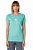 Футболка женская The North Face S/S Fine Retro Green - Фото 4 малая