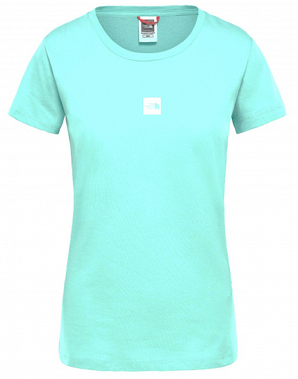 Футболка женская The North Face S/S Fine Retro Green - Фото 1 большая