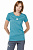 Футболка женская The North Face S/S Fine Storm Blue - Фото 2 малая
