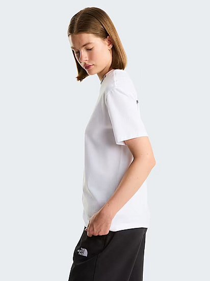 Футболка женская The North Face Zumu Relaxed Graphic Tnf White - Фото 5 большая